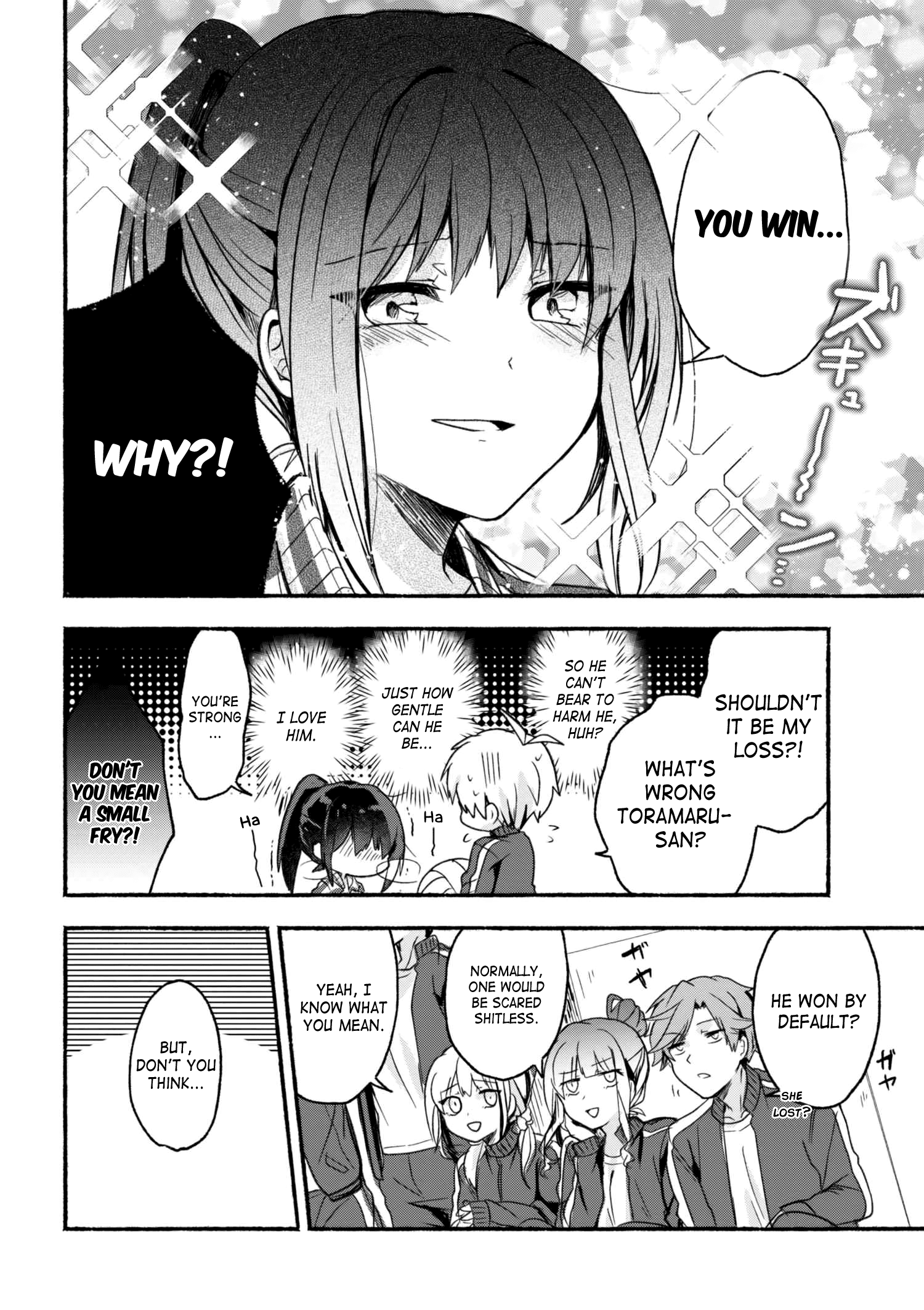 Pashiri na Boku to Koisuru Banchou-san Chapter 13 13